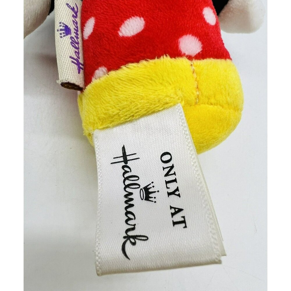 Hallmark Itty Bittys Minnie Mouse Plush Happy Hearts Lot of 2 Valentine Disney - Picture 7 of 9